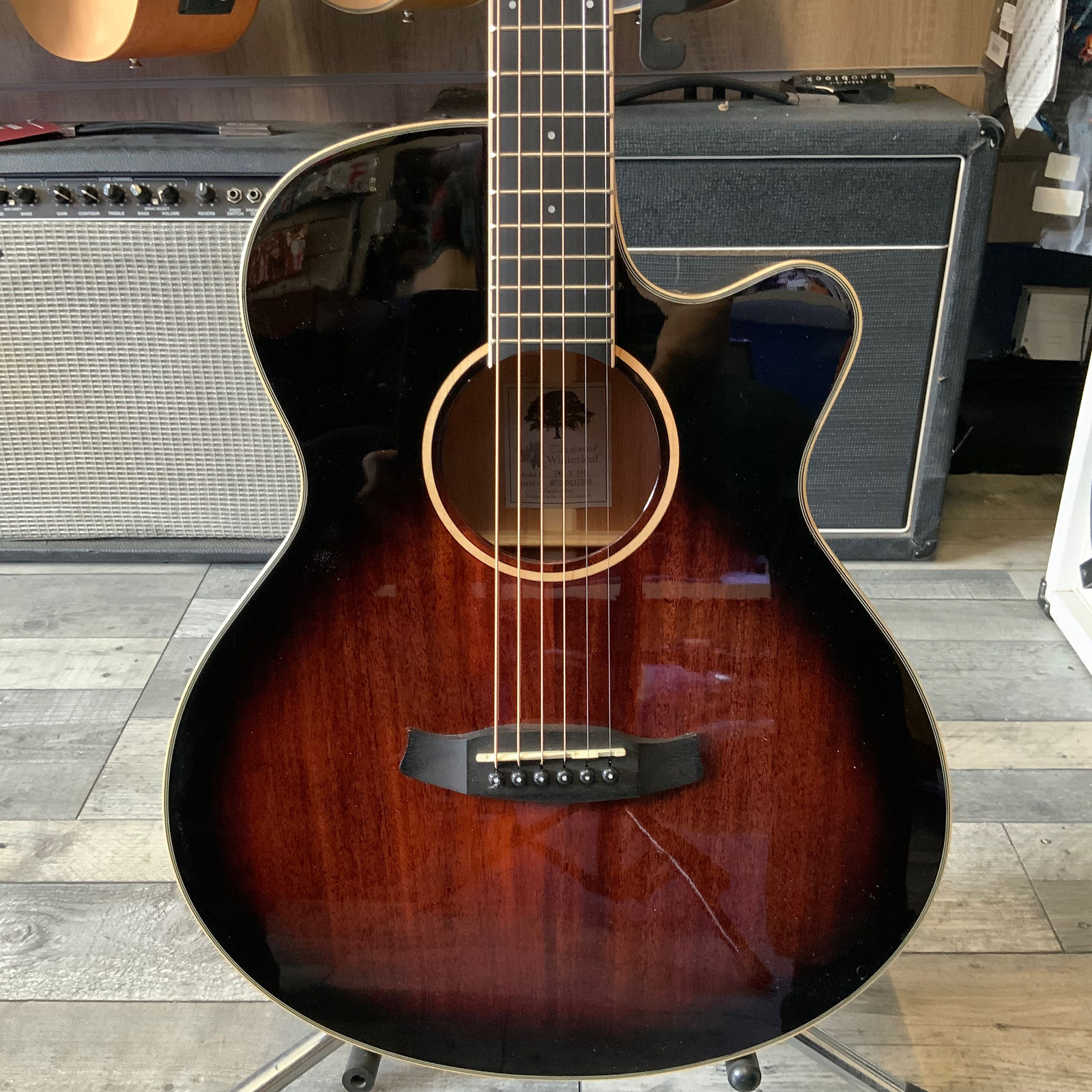 Tanglewood TW4-E-AVB Acoustic Guitar in NaturaL Electro-Acoustic