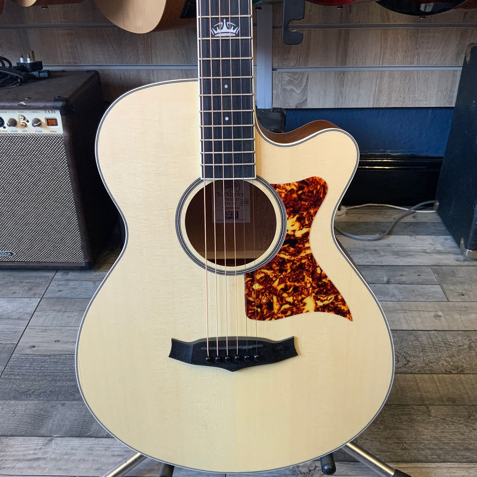 Tanglewood T45-LTD Acoustic Guitar in Natural Electro-Acoustic